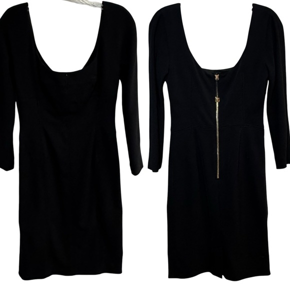 Dolce & Gabbana Women's Size 46 Dress Black Gold Zipper / On Back  D G - Picture 1 of 8